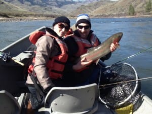 Happy Fishing | 208-347-3862 | Americas Rafting Company | Idaho | Oregon | Hells Canyon | Snake River | Salmon River